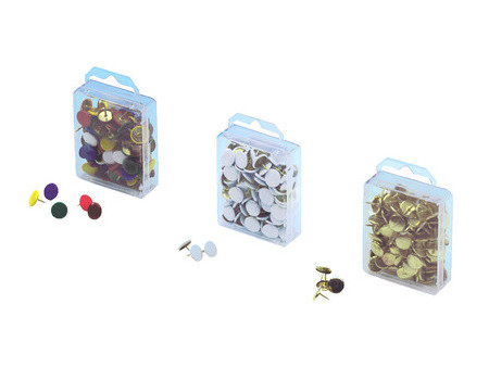 WEDO Punaises, blanches, diamètre: 10 mm, petit paquet