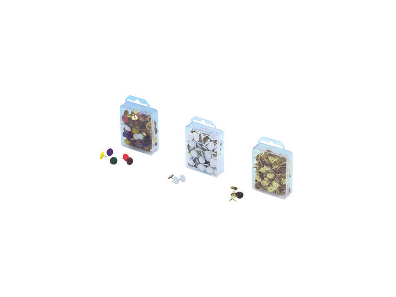 WEDO Punaises, revêtement en pastique, multicolore