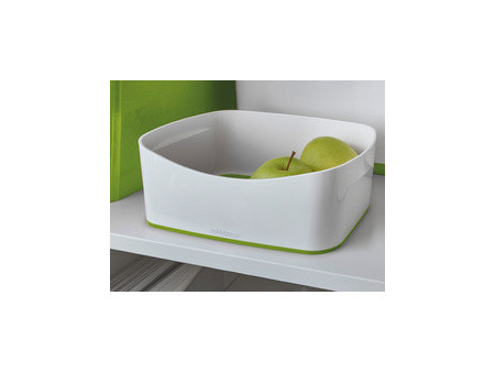 LEITZ Bac de rangement My Box, A5, blanc/rose