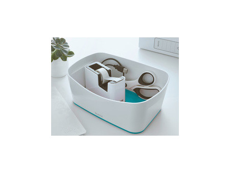 LEITZ Bac de rangement My Box, A5, blanc/rose