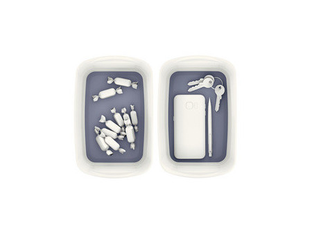 LEITZ Bac de rangement My Box, A5, blanc/rose
