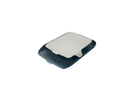 LEITZ Corbeille à courrier Cosy avec organisateur, A4, bleu