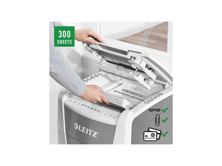 LEITZ Destructeur de documents IQ AutoFeed OfficePro 300 P5
