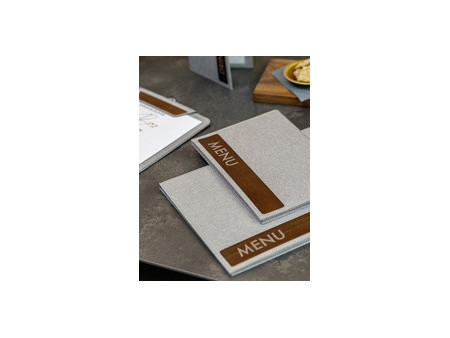 sigel Pochette double, A4, plastique, transparent