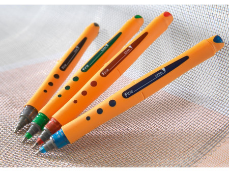 STABILO Stylo roller worker medium, étui de 4