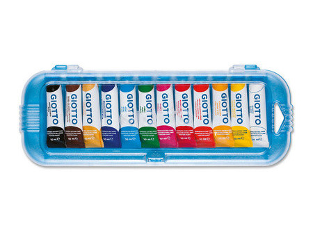 GIOTTO Gouache en tube Extra Fine, boîte de 12