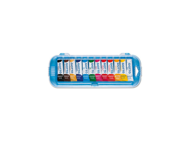 GIOTTO Gouache en tube Extra Fine, boîte de 12