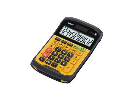 CASIO Calculatrice de bureau WD-320 MT, solaire / pile