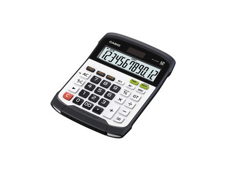 CASIO Calculatrice de bureau WD-320 MT, solaire / pile