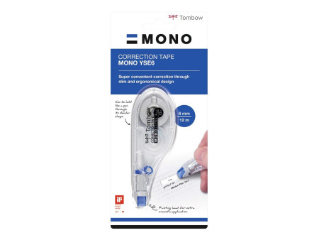 TOMBOW Rouleau correcteur 'MONO CT-YSE6', 6,0 mm x 12 m