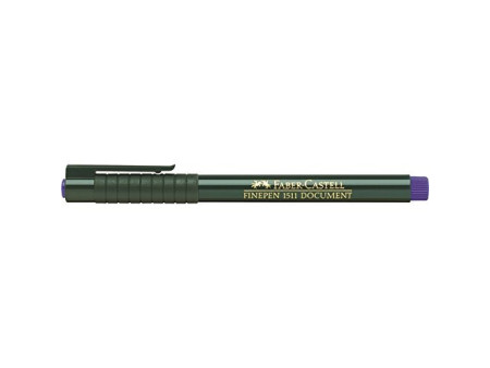 FABER-CASTELL Stylo feutre extra-fin FINEPEN 1511, bleu
