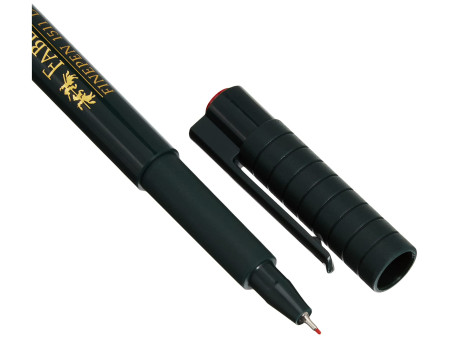 FABER-CASTELL Stylo feutre extra-fin FINEPEN 1511, rouge