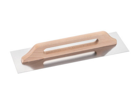 WESTEX Truelle de lissage, acier inxydable, 480 x 130 mm