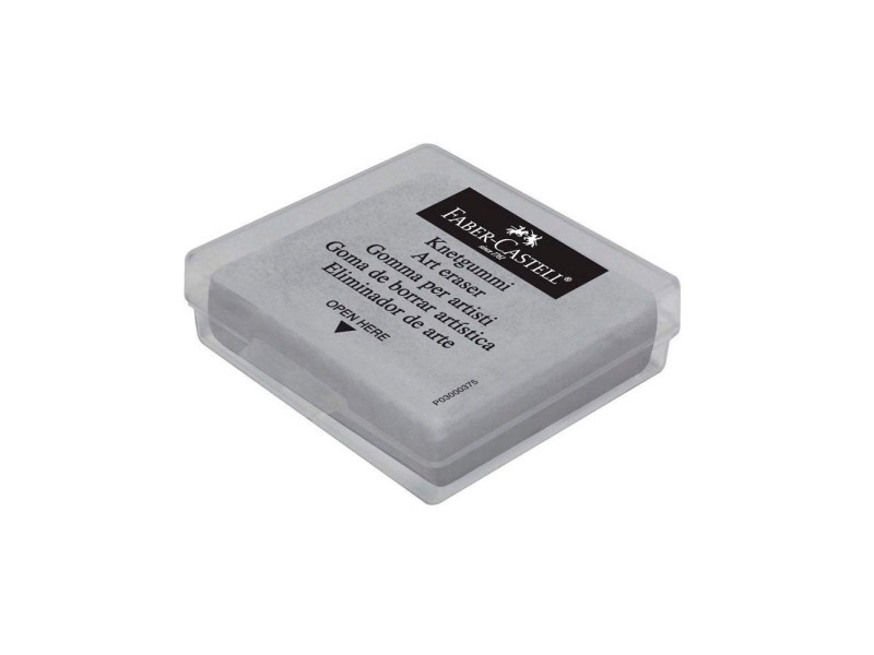 FABER-CASTELL Gomme malléable ART ERASER, gris