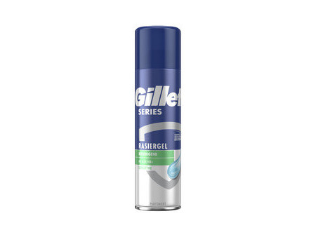 Gillette Gel à raser Series Sensitive, 200 ml