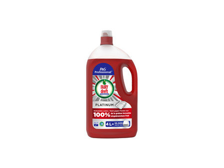 P&G professional FAIRY Liquide vaisselle Platinum, 4 litres