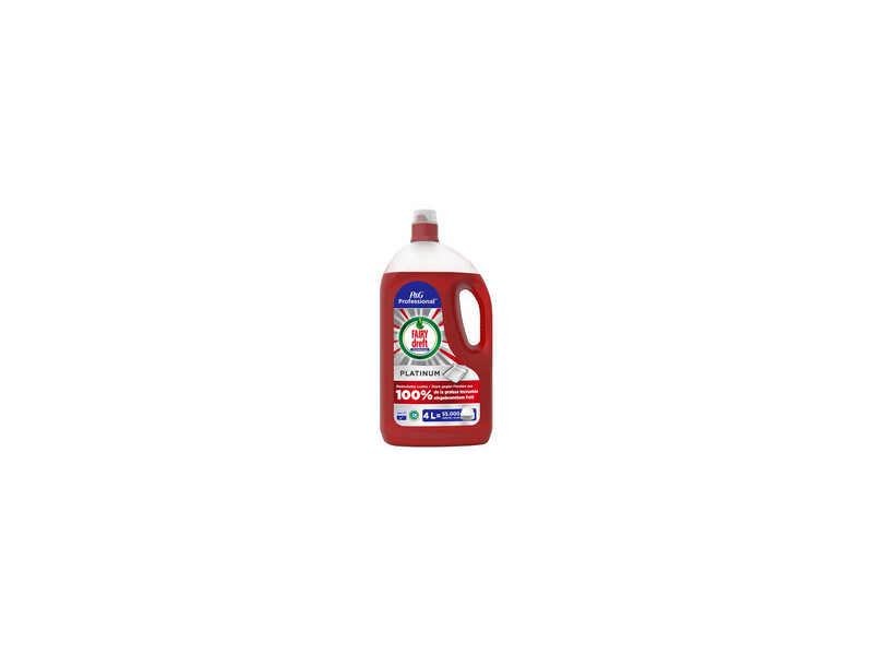 P&G professional FAIRY Liquide vaisselle Platinum, 4 litres
