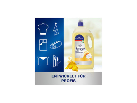 Lenor Professional Adoucissant Fraîcheur d'avril, 4 litres