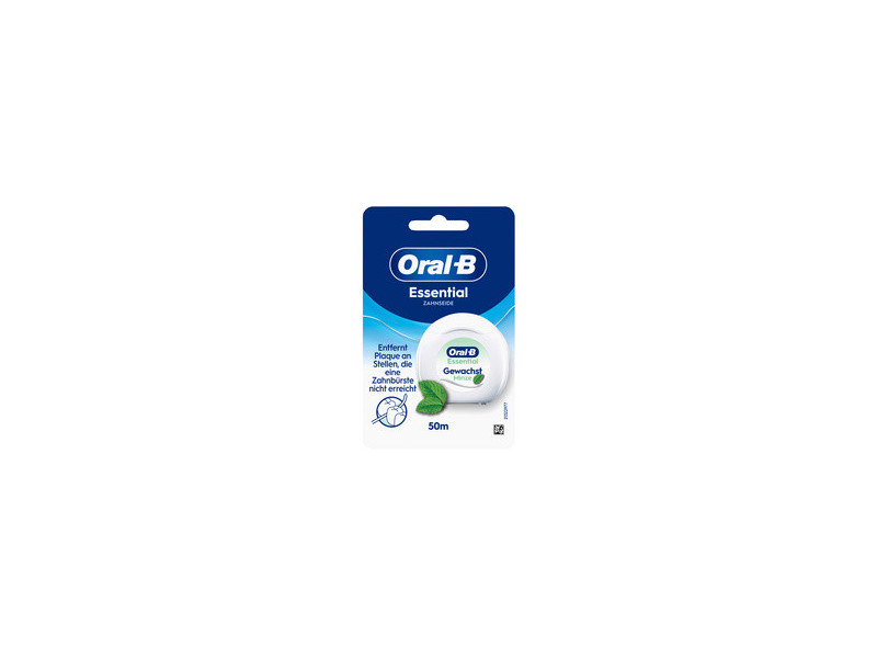 Oral-B Fil dentaire Essential Floss, 50 m, goût menthe
