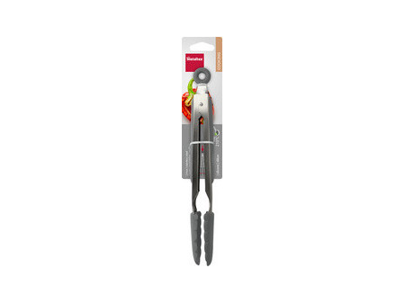 metaltex Pince à grillade, inox/silicone, 260 mm