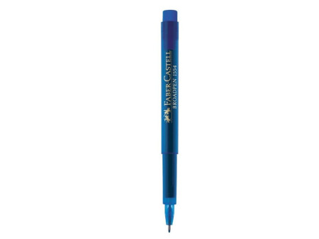 FABER-CASTELL Stylo feutre BROADPEN 1554, bleu