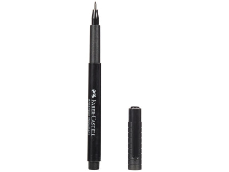 FABER-CASTELL Fineliner BROADPEN 1554, noir