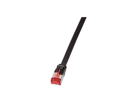 LogiLink Câble patch plat U/FTP, Cat.6A, 5,0 m, blanc