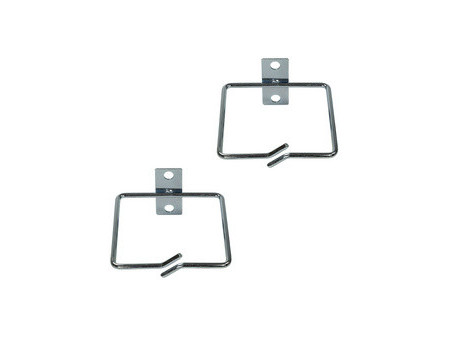LogiLink Kit support de câbles, acier, 80 x 80 mm, galvanisé