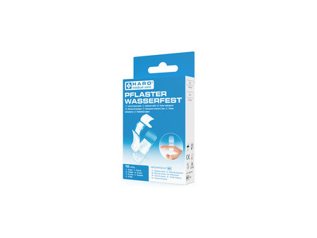 HARO Pansement imperméable, transparent, pack de 10