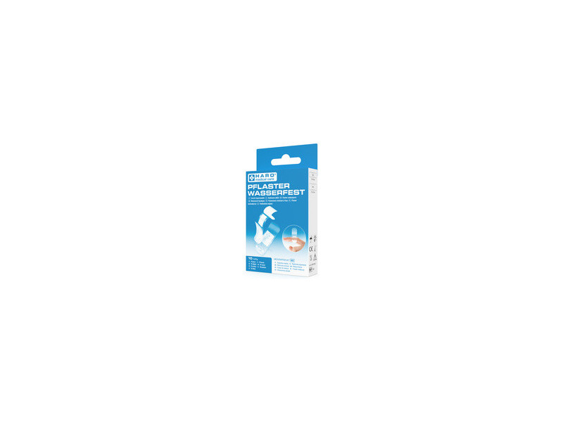 HARO Pansement imperméable, transparent, pack de 10