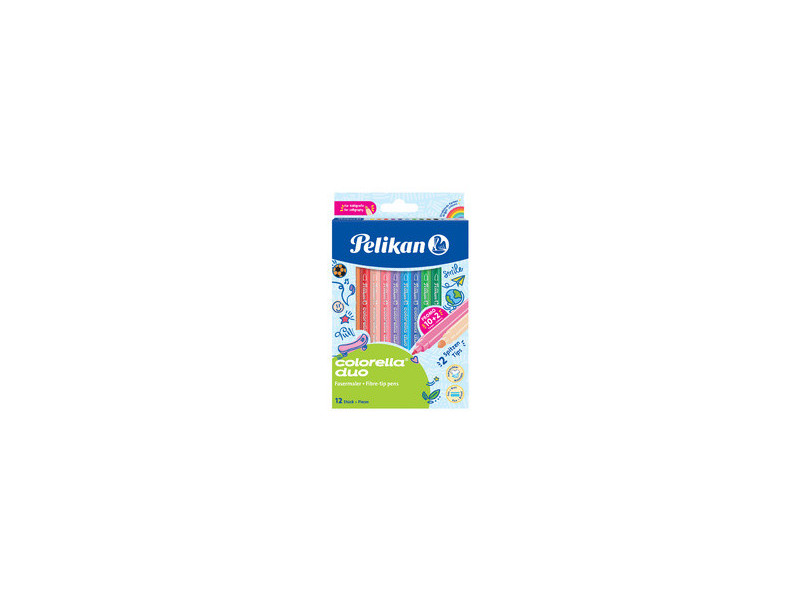 Pelikan Feutre colorella duo, étui en carton de 12