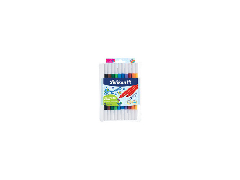 Pelikan Feutres colorella duo, rond, étui de 10