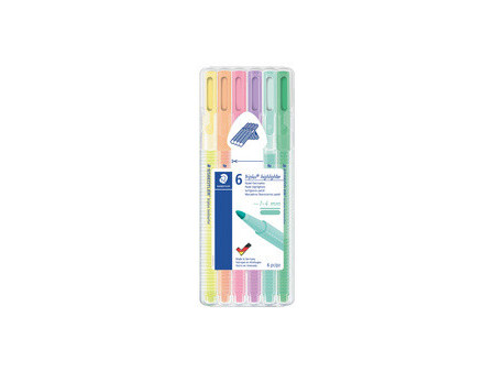 STAEDTLER Surligneur 'triplus highlighter', étui de 6