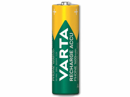 VARTA Pile pour téléphones 'RECHARGE ACCU PHONE', Mignon AA