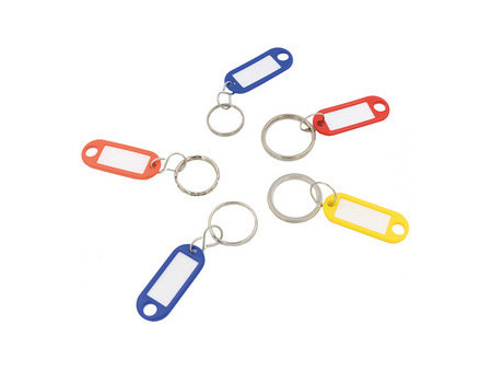 WEDO Anneaux porte-clé en métal, en sachet