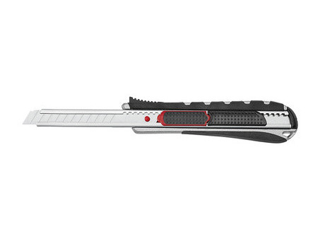 WEDO Cutter 2-en-1, lame: 9 mm, noir/rouge