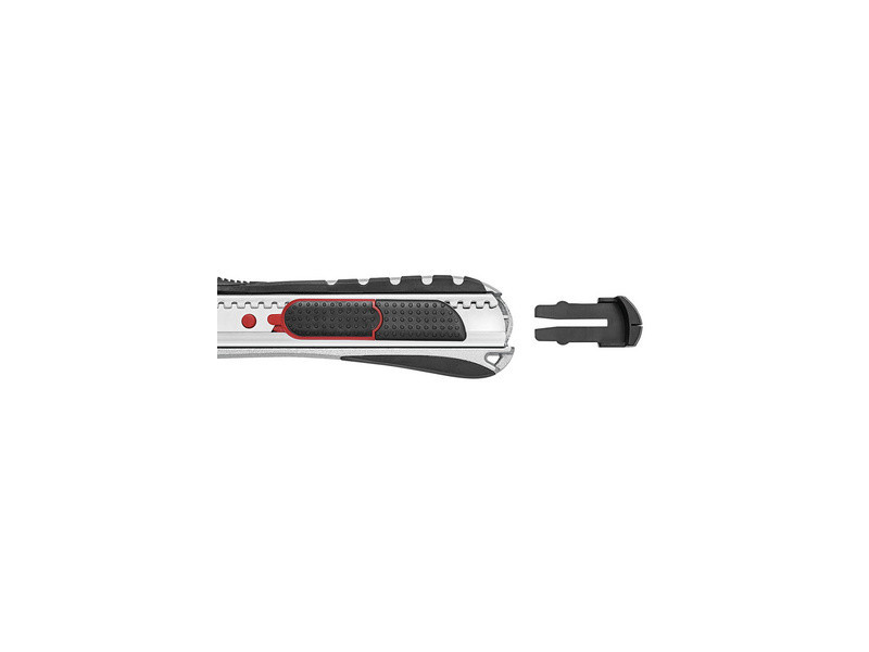 WEDO Cutter 2-en-1, lame: 18 mm, noir/rouge