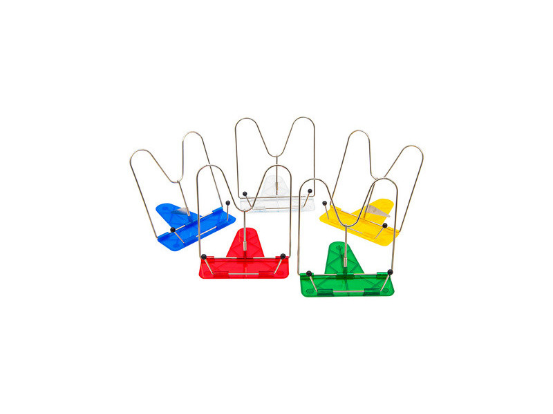 WEDO Pupitre de lecture, avec socle en plastique,translucide