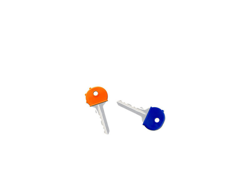 WEDO Protections rondes pour clés, carton de 100 pièces