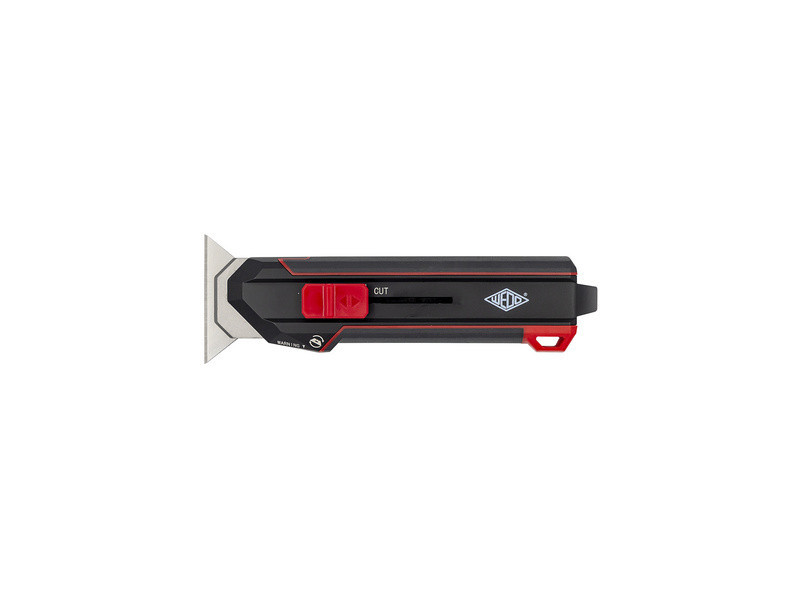 WEDO Couteau & grattoir 2 en 1 Premium, lame: 19 mm