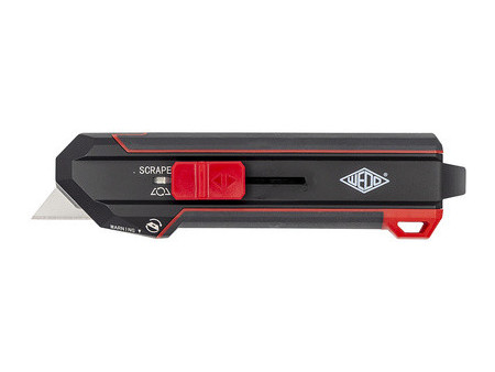 WEDO Couteau & grattoir 2 en 1 Premium, lame: 19 mm