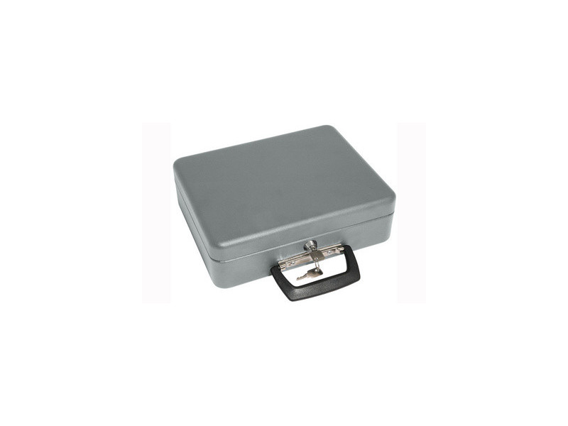 WEDO Coffret-caisse à monnaie standard, en tôle acier, gris