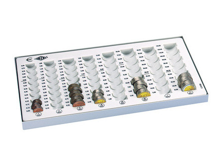 WEDO Monnayeur compact, capacité: 246,40 EUR, gris lumière