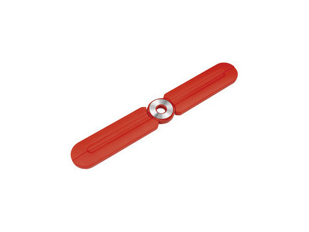 WEDO Dessous de plat design en silicone, pliable, rouge
