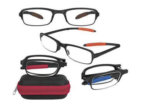 WEDO Lunettes de lecture pliables Flip-it, présentoir de 20
