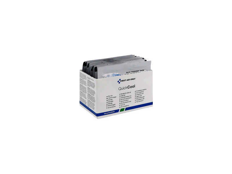 FIRST AID ONLY Gel antibrûlure QuickCool, boîte de 18