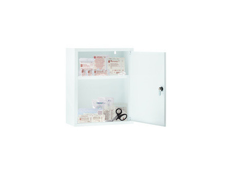 FIRST AID ONLY Armoire premiers secours, DIN 13157, blanc