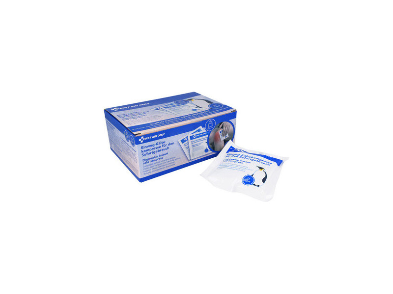 FIRST AID ONLY Compresse de froid, 130 x 140 m, pack de 10