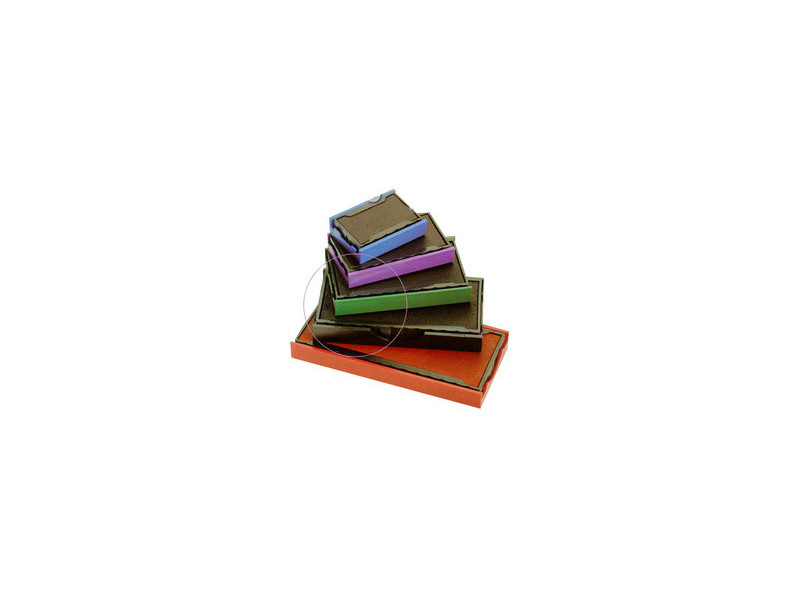 trodat Cassette d'encrage 6/58, pack de 2, bleu