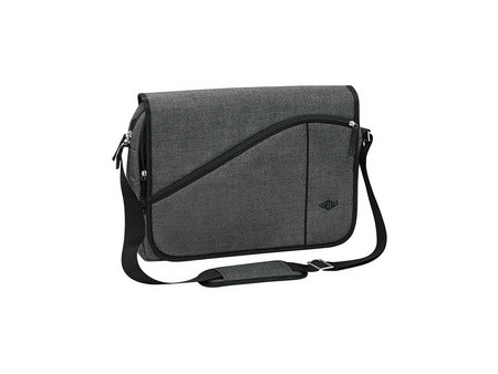 WEDO Sacoche pour notebook Messenger Bag COLLEGE, gris